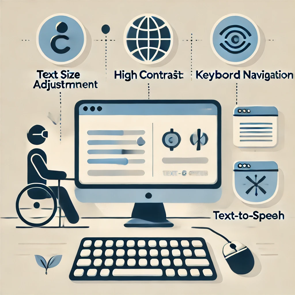 Illustration plugin WordPress d'accessibilité