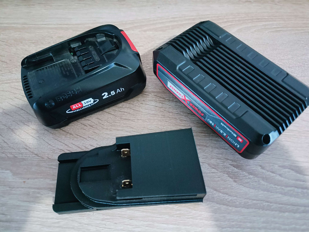 Adaptateur Bosh to Einhell DIY