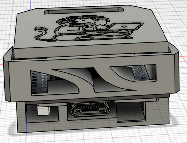 Modèle 3D du boîtier pour ESP8266
