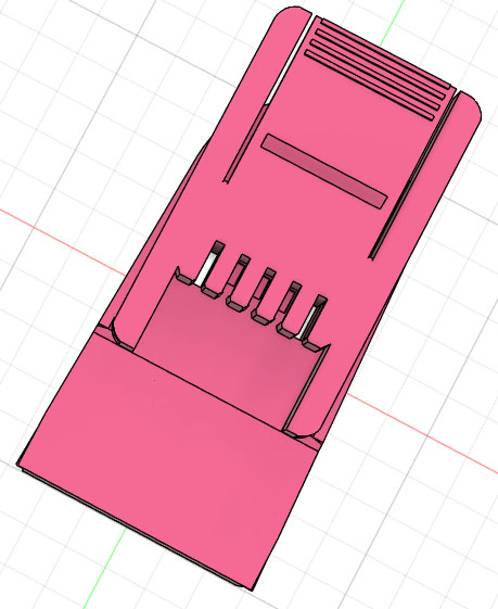 modélisation adaptateur einhell 