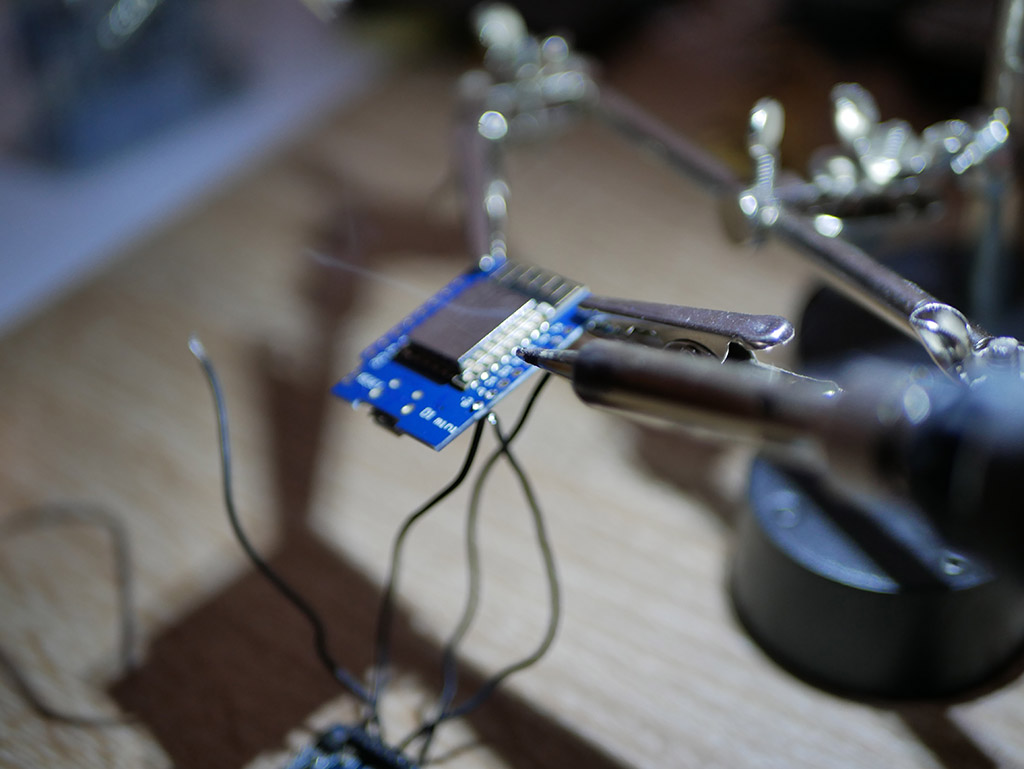 ESP8266 soudure pour Ambilight - DIY
